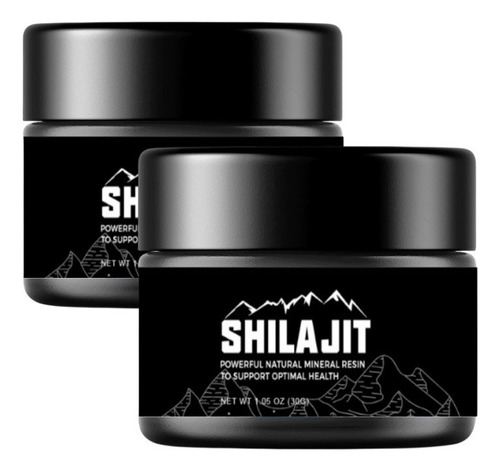 2pcs Natural Shilajit Resin With 85+ Trace Minerals 30g Hh