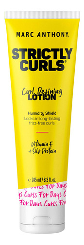 Marc Anthony Strictly Curls Curl Define Loción Tubo De 8.3.