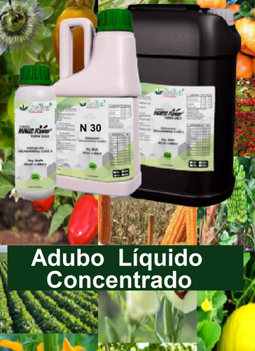 Adubo Liquido Foliar Solo 5 Lts/cada1 Ureia + Turfa = 10lts