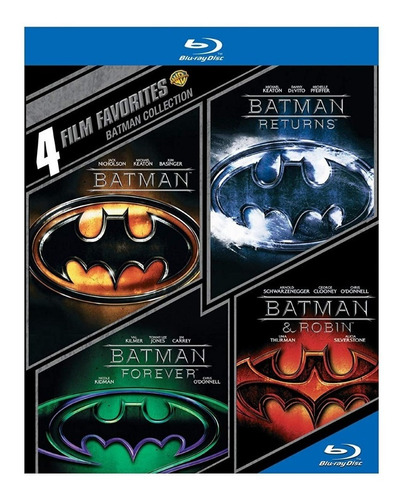 Blu-ray Batman Collection / Incluye 4 Films