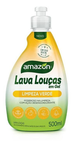 Detergente Lava Louças Sustentável Amazon H2o