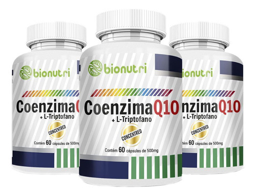 Coenzima Q10 60 Caps - Bionutri | Performance E Energia