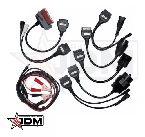Kit Cables Adaptadores Obd2 Autocom Delphi Autos + Programas