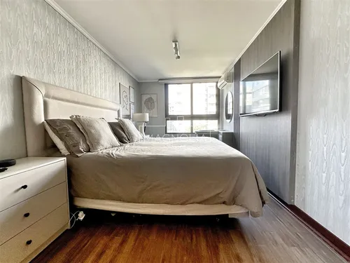 Departamento En Venta De 2 Dorm, 2 B Amoblado, Las Condes