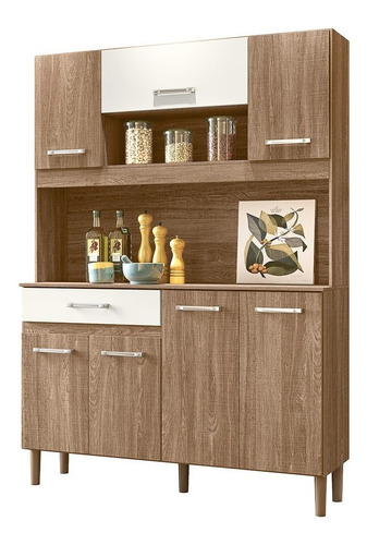 Mueble Cocina Bajo Mesada Aereos Kit Completo Magazin 120