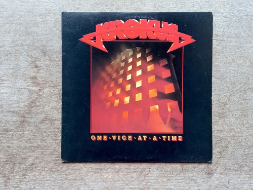 Disco Lp Krokus - One Vice At A Time (1982) Usa Heavy R15