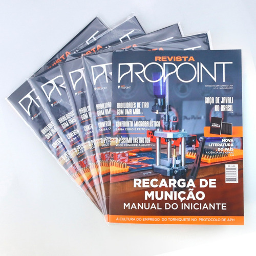 Imagem 1 de 5 de Revista Propoint Vol 1 Manual Básico De Recarga De Munição
