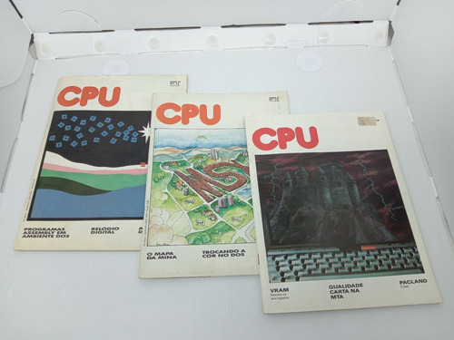 Imagem 1 de 10 de Lote Revista Cpu Msx Nr 13 14 15 Computador Antigo Década 80