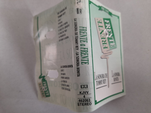Cassette De La Sonora De Tommy Rey Frente A Frente (#1304 (Usado)