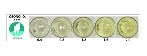 Ozono En Agua, 70 Tests, 0 A 2.0 Ppm Como 03, Ssquim