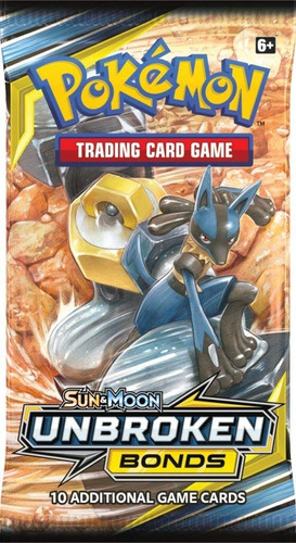 Caja De 36 Sobres Pokemon Unbroken Bonds - Booster Box