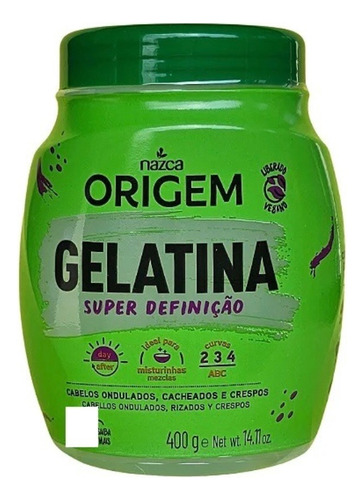 Gelatina Super Definição 400g Nazca Origem