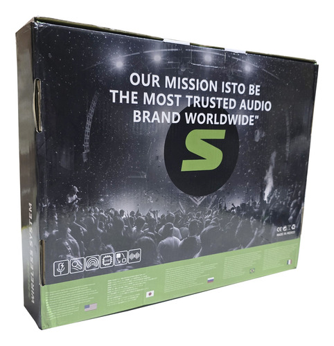 Micrófonos Inalámbricos Shure Sixd4 Dual / Slxd2 Beta 58a Negro