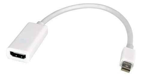 Adaptador/convertidor Minidisplayport (m) A Hdmi (h), 1080p