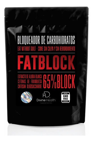Fatblock Bloqueador De Carbohidratos Premium 3 Meses