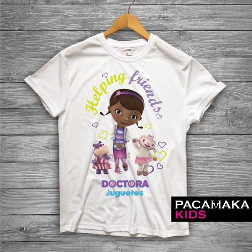 Imagen 2 de 10 de Remera Niño / Niña - Doctora Juguete / Disney- Pacamaka Kids