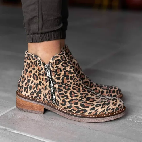 Botas animal print mujer new arrivals