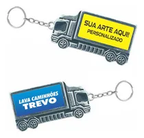 Comprar 30 Chaveiros Caminhão Metal Brinde Resinado Personalizado