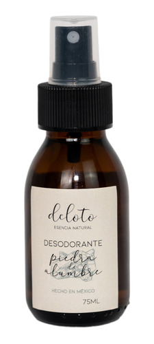 Desodorante Natural Antitraspirante Botella 60 Ml 