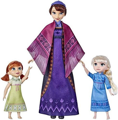 Disney Frozen 2 Queen Iduna Lullaby Set Con Elsa Y Anna Muñe