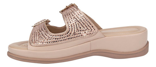 Sandalia Dama Vi Line Confort Con Brillos 1190076