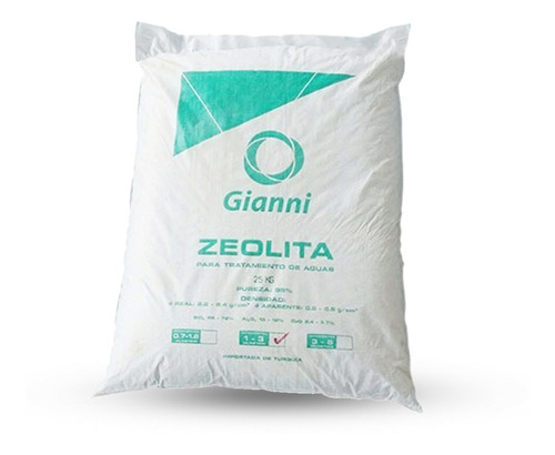 Zeolita 3 A 5mm Calibrada Filtro Agua Piscina Gianni 1000 Kg