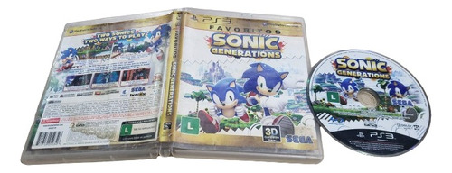 Sonic Generations Para O Playstation 3. N1