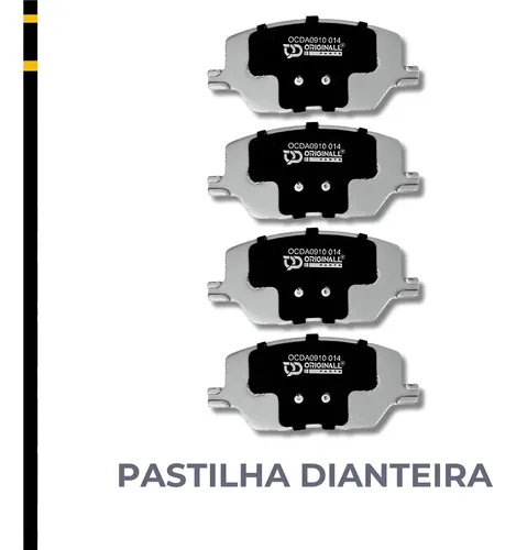 Kit Pastilha Freio Dianteira + Traseira Ram Rampage Rt 23