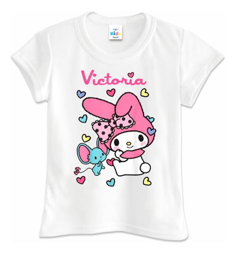 Franela Camisa Niña Melody Hello Kitty Microdurazno