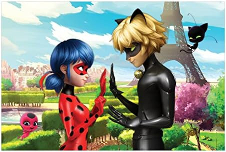 Miraculous Ladybug Kids Floor Puzzle Com Lady E Cat Noir. Pr