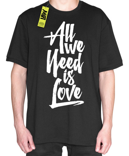 Remera All We Need Is Love - Canserbero - Unisex