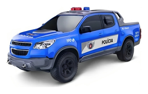 Miniatura Viatura Pick-up S10 Policia Rio De Janeiro 1148