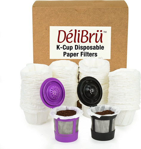 Filtros K Cup, Paquete De 100, Se Adaptan A Todos Los Cofres