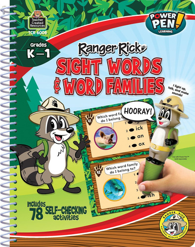 Libro:  Ranger Rick Power Pen Learning Bk: Families
