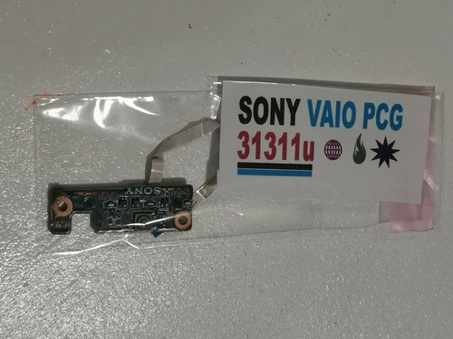 Botón Encendido Sony Vaio Pcg 31311u  Asistente