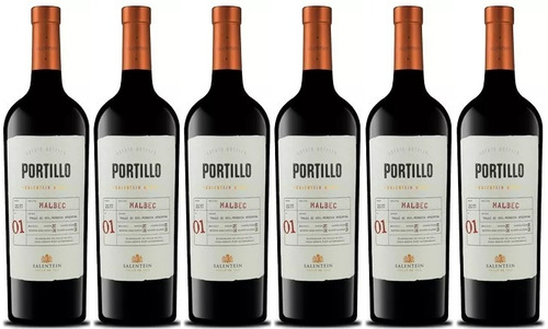 Caja X 6 Vinos Portillo 750 Ml