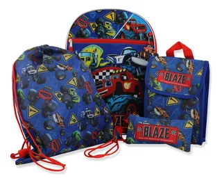 Nickelodeon Blaze And The Monster Machines Boys 16 Mochila 5