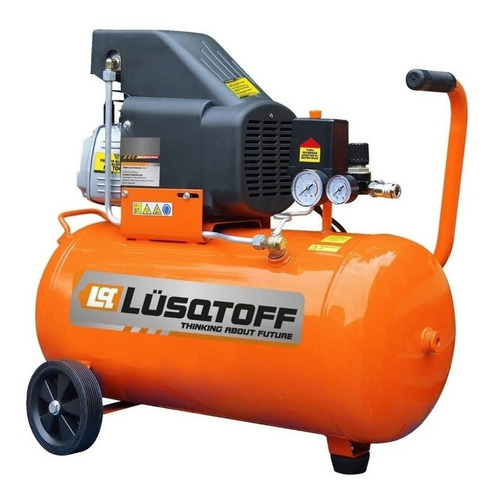 Imagen 3 de 7 de Compresor Lusqtoff Lc2550bk 50 Lts 2.5hp + Kit