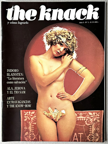 Revista Primer Número The Knack Raro De Encontrar Abril 1982