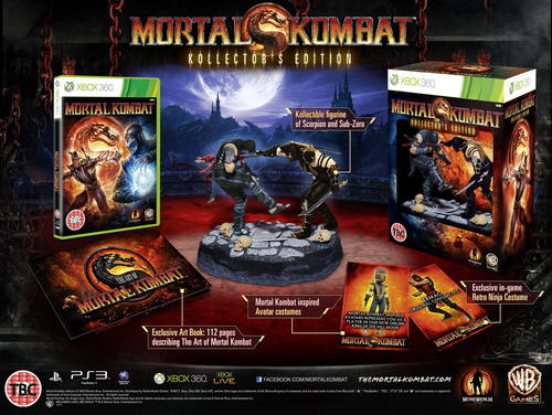 Mortal Kombat Collector's Edition 2011 - Xbox 360 (Usado)