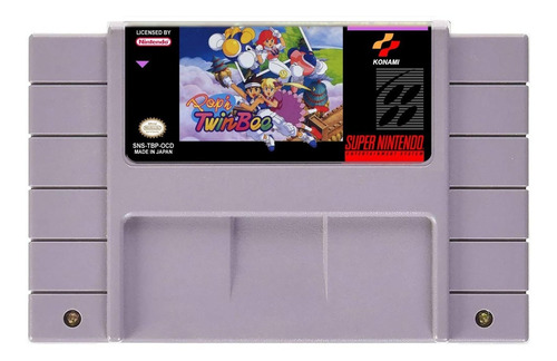 Juego Pop Twinbee  Super Nintendo (repro) Nuevo Snes