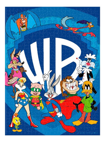 Rompecabezas Warner Bros 100 Años Edición Limitada 1000 Pzas