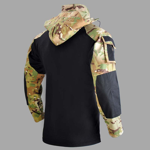 Camisas Para Exteriores, Camuflaje, Con Capucha, Para Hombre