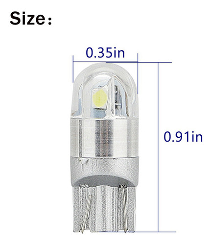 Licencia De Domo Crystally-60 Unidades Canbus T10 168 194 W