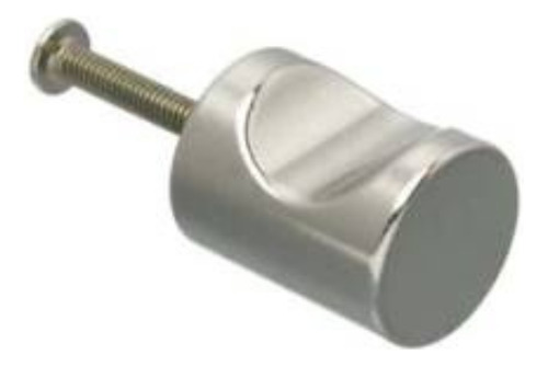 Tirador Cilindro Acero Inoxidable Bronzen 20x25mm