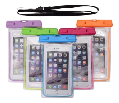 Funda Sumergible En Agua Celular X10 Uni Bolsa/universal/col