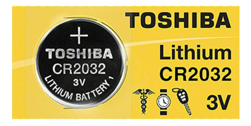 Pila Toshiba Cr2032 3v X1 Reloj Electroimporta