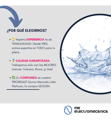 Kit Vulcano Limpieza Piscina Pileta Grande Hormigón Venecita
