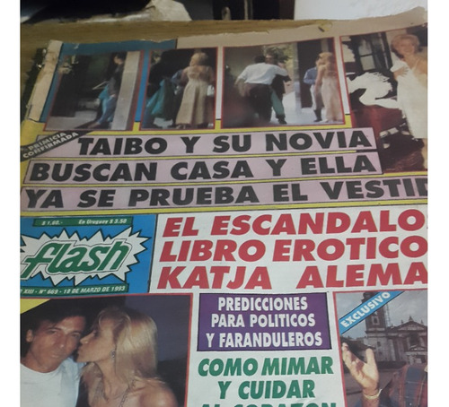 Revista Flash N° 669 Del 18 De Mayo Del Año 1993