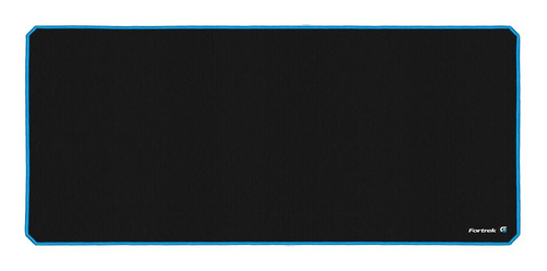 Mouse Pad Gamer Fortrek Speed Mpg104 - Preto/azul Cor Azul Desenho impresso Liso